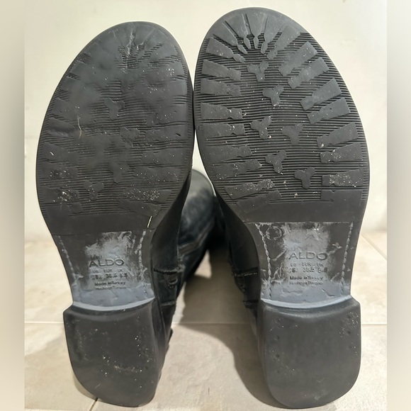 Aldo knee high leather women’s boots, size 8 - Picture 3 of 7